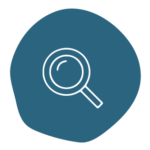 icon of magnifying glass